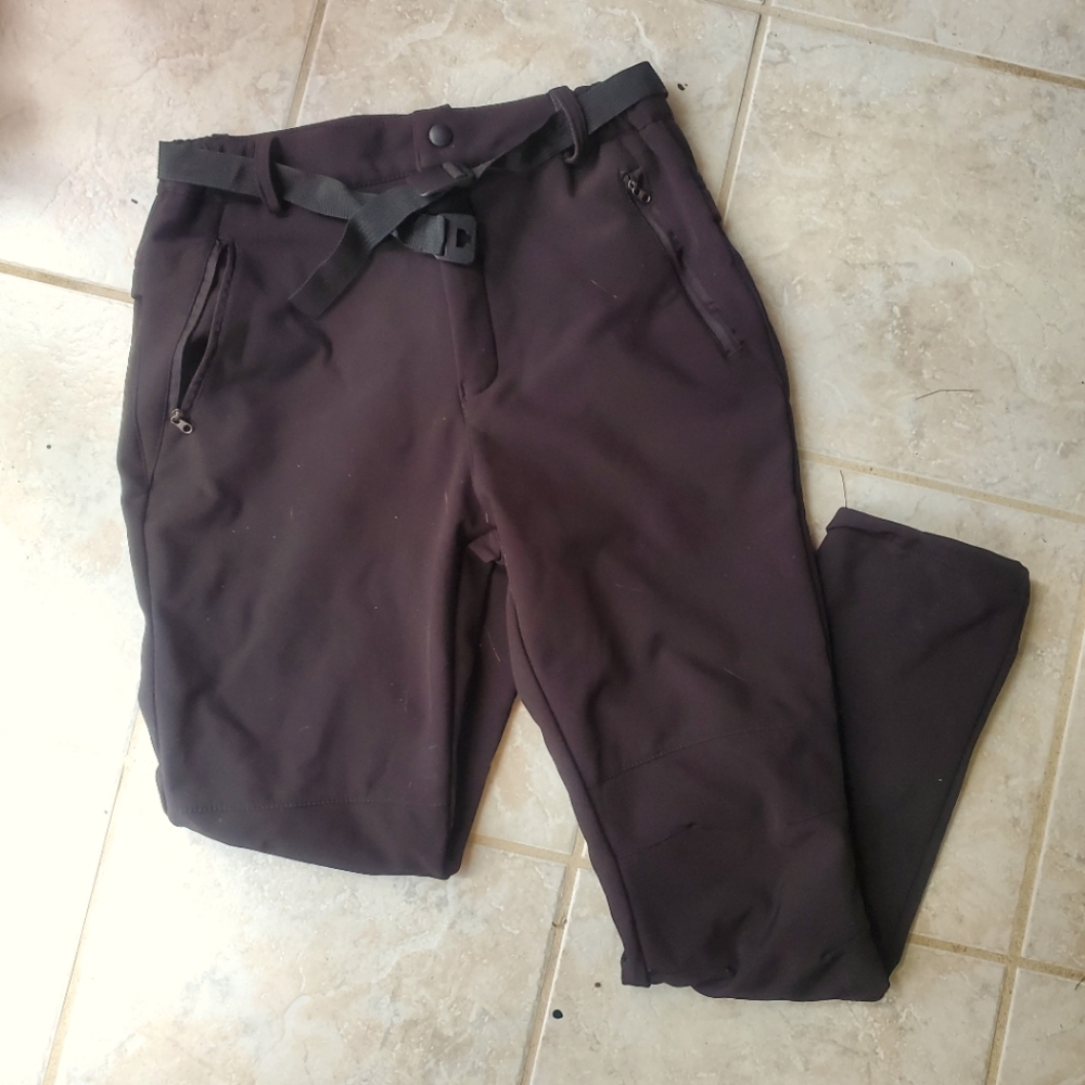Black Geval Snow Pants XS Petite